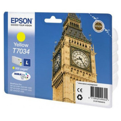 EPSON INK C13T70344010 YELLOW - 9.5ml*