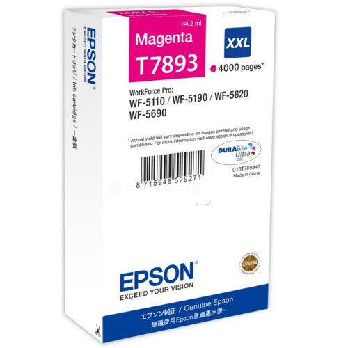 EPSON INK C13T789340 MAGENTA - 34.2ml*