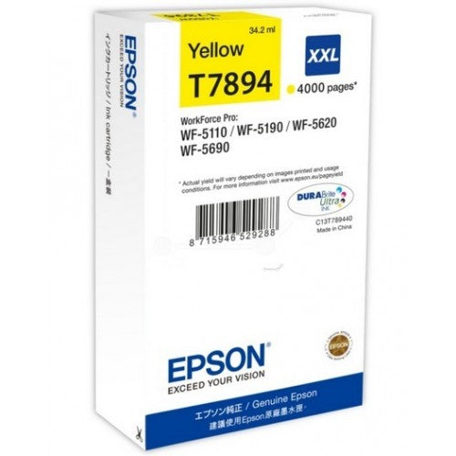 EPSON INK C13T789440 YELLOW - 34.2ml*