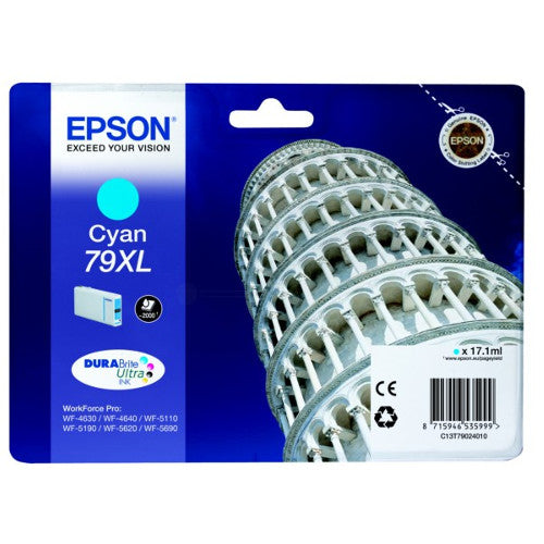 EPSON INK C13T79024010 CYAN - 17.1ml*