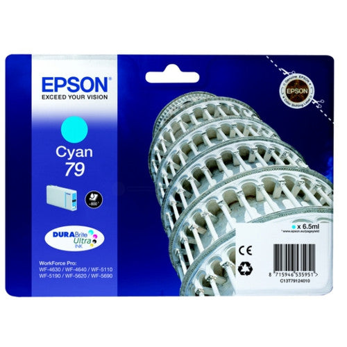 EPSON INK C13T79124010 CYAN - 6.5ml*