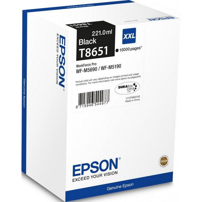 EPSON INK C13T865140 BLACK - 10000pagini*