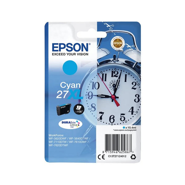 EPSON INK C13T27124012 CYAN - 10,4ml*