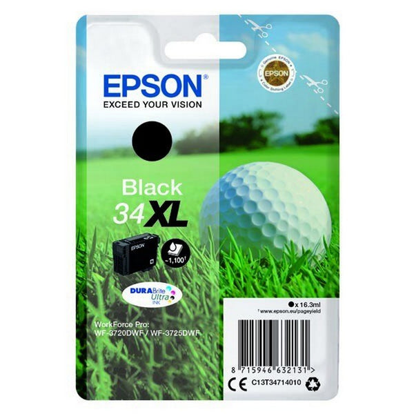EPSON INK C13T34714010 BLACK - 32ml*