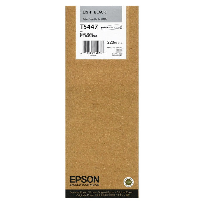EPSON INK C13T544700 LIGHT BLACK - 220ml*