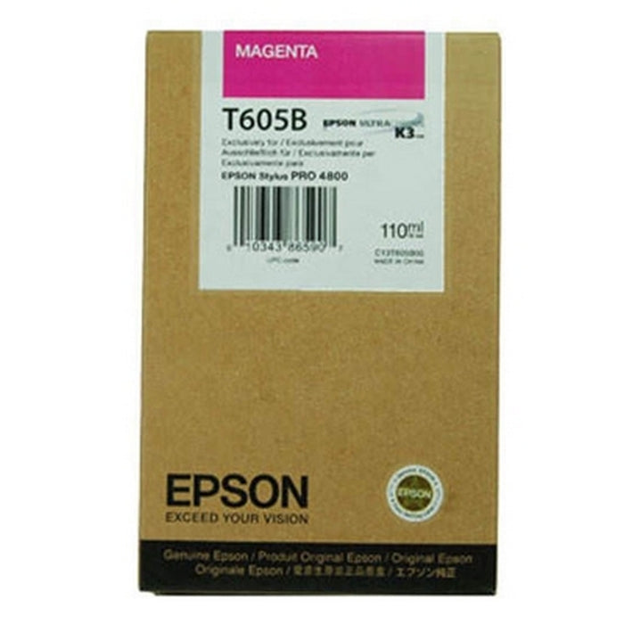 EPSON INK C13T605B00 MAGENTA - 110ml*