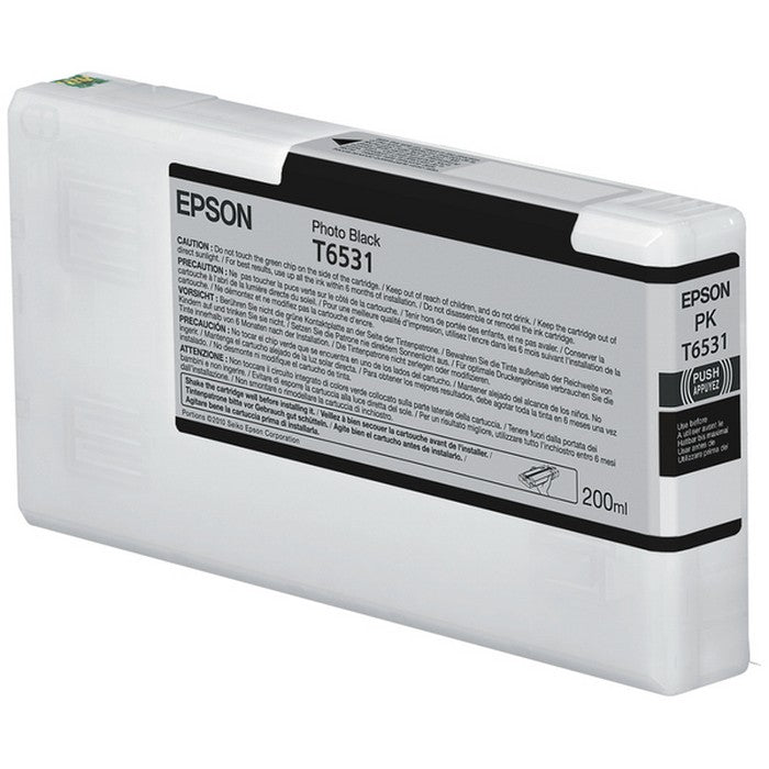 EPSON INK C13T653100 PHOTO BLACK - 200ml*