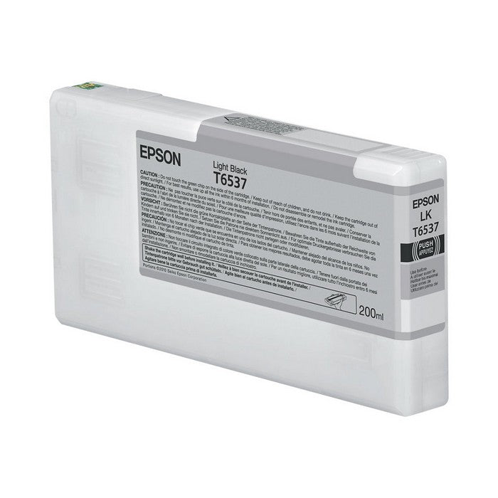 EPSON INK C13T653700 LIGHT BLACK - 200ml*