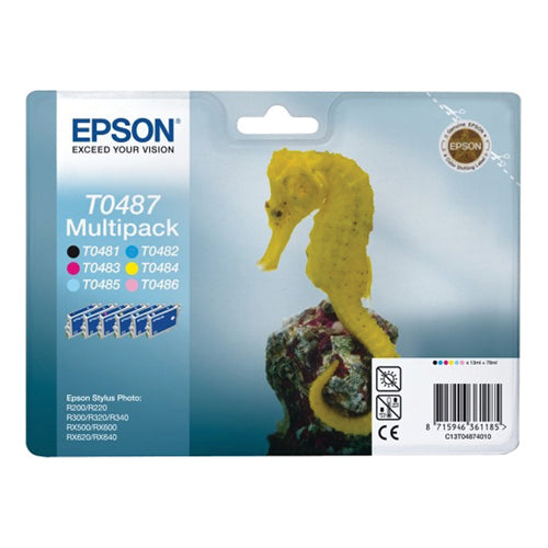 EPSON INK T048740A0 COLOR - 6x13ml*