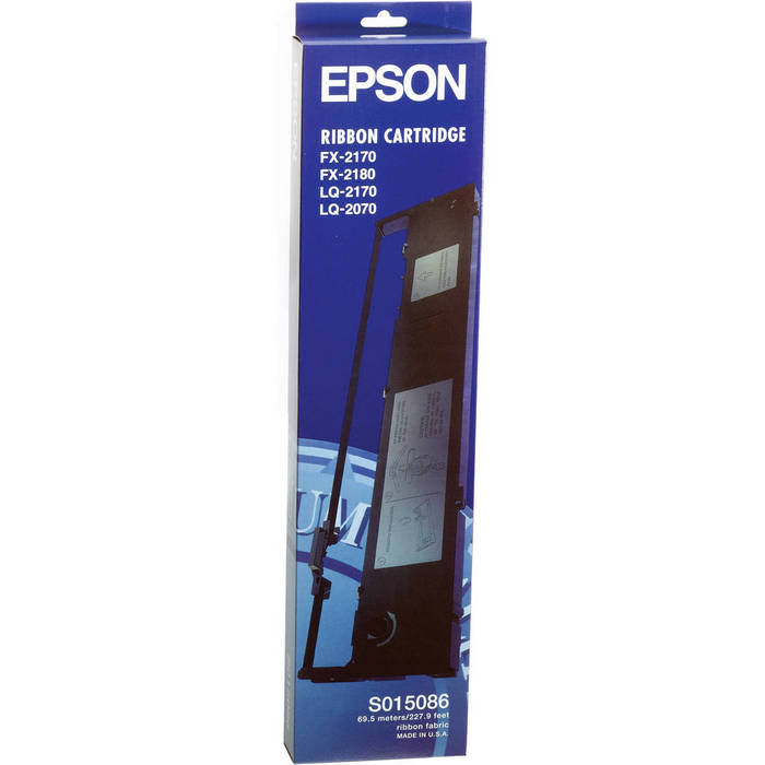 EPSON RIBON SO15086 BLACK - 8000000caractere*