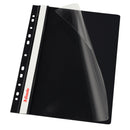 DOSAR PLASTIC ESSELTE Vivida, 11 perforatii, set 10 buc