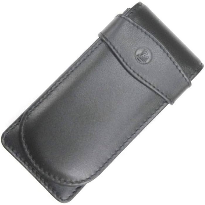 ETUI PELIKAN DIN PIELE, TG31 negru, pentru 3 instrumente de scris*