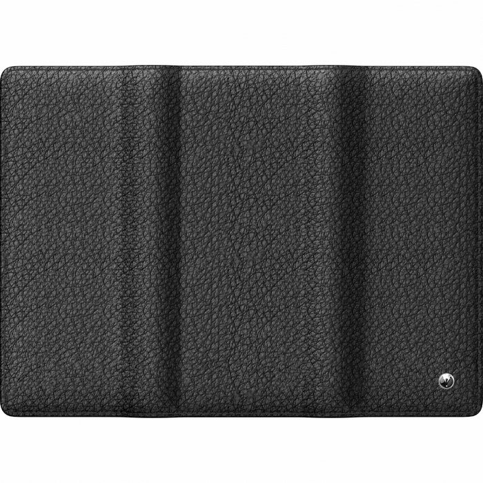ETUI SCRIKSS DIN PIELE, Toscana negru, pentru 2 instrumente de scris*