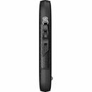 ETUI SCRIKSS DIN PIELE, Toscana negru, pentru 3 instrumente de scris*