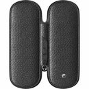 ETUI SCRIKSS DIN PIELE, Toscana negru, pentru 3 instrumente de scris*