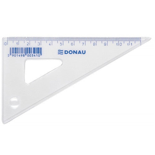 ECHER PLASTIC TRANSPARENT DONAU, 12 cm, 60 grade