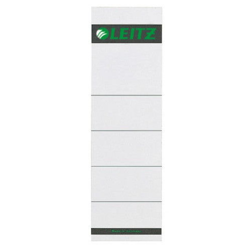 ETICHETE BIBLIORAFT LEITZ 180, pentru biblioraft de 8 cm, set 10 buc