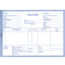 FACTURA fara TVA A5, AUTOCOPIATIV in 3 exemplare, 50 set/carnet