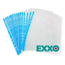 FOLIE DOCUMENTE A4 CRISTAL EXXO/Club, 80 microni, set 100 buc