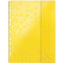 MAPA PLASTIC A4 LEITZ Wow, cu arici, set 6 buc, CULORI MIXATE ASORTATE