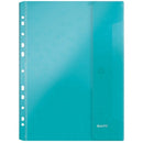 MAPA PLASTIC A4 LEITZ Wow, cu arici, set 6 buc, CULORI MIXATE ASORTATE