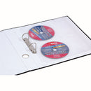 FOLIE PROTECTIE A4 DONAU pentru 4 CD/DVD, 160 microni, set 25 buc