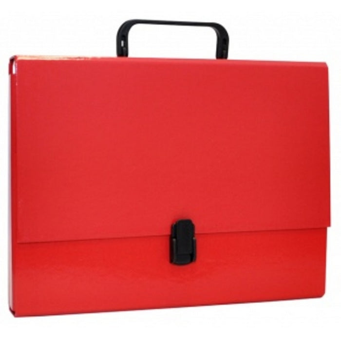 GEANTA CARTON LAMINAT Office Products, cu inchidere si maner - 24 x 31,9 x 5 cm