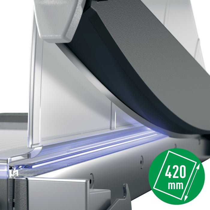 GHILOTINA LEITZ Office Pro Precision, A3, 25 coli, indicator laser inclus, gri*