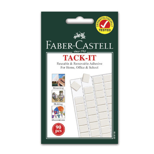 PASTILE ADEZIVE FABER-CASTELL TACK-IT, 50 gr, set 84 buc