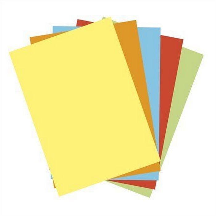 HARTIE COLOR A4 80gr, XEROX, MIX 5 culori INTENSE, 250 coli/top