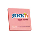NOTES ADEZIV 76 x 76mm, 100 file/set, CULORI NEON