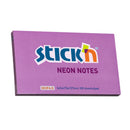 NOTES ADEZIV 76 x 127mm, 100 file/set, CULORI NEON