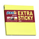 NOTES ADEZIV 76 X 76mm, NEON, extra-sticky, 90 file