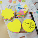 NOTES ADEZIV FORMA Stick'n Die-Cut, 67 x 67mm, 250 file, NEON 5 culori