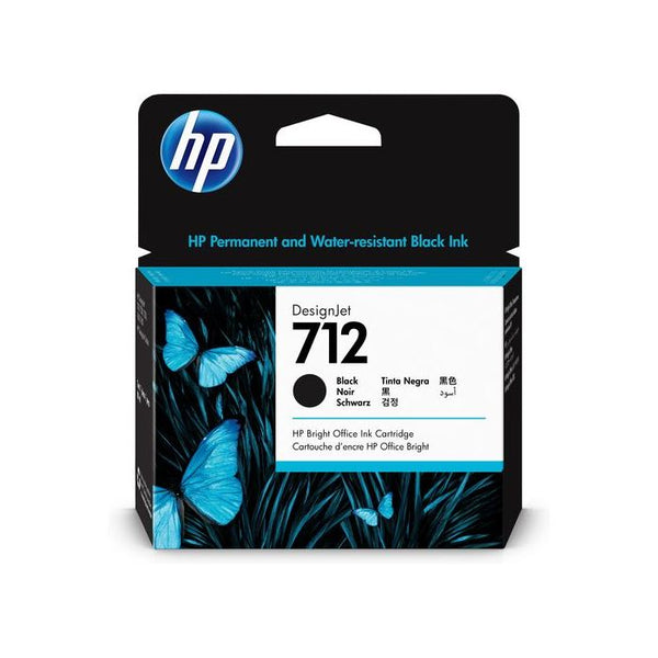 HP INK 3ED71A No. 712 BLACK - 80ml*