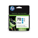 HP INK 3ED77A No. 712 CYAN - 3x29ml*