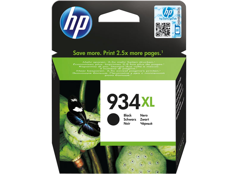 HP INK C2P23AE No. 934XL BLACK - 1000pagini*