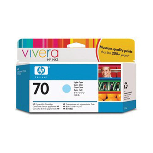 HP INK C9390A No. 70 LIGHT CYAN - 130ml*