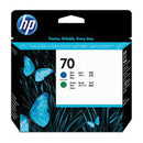 HP PRINTHEAD C9408A No. 70 BLUE & GREEN*