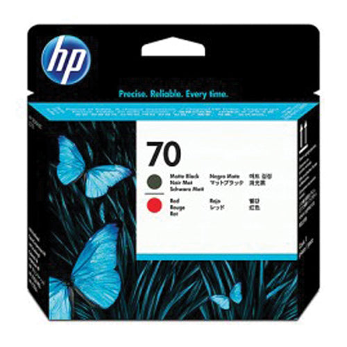 HP PRINTHEAD C9409A No. 70 BLACK & RED*