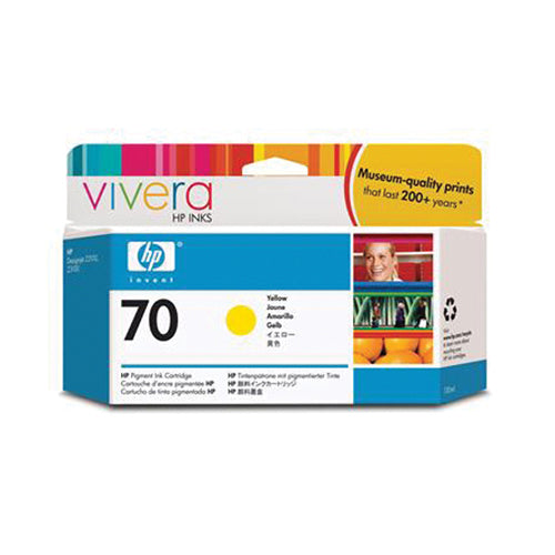 HP INK C9454A No. 70 YELLOW - 130ml*