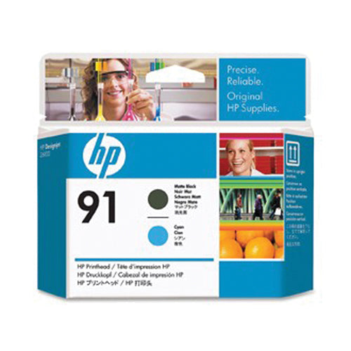 HP PRINTHEAD C9460A No. 91 MATTE BLACK & CYAN*