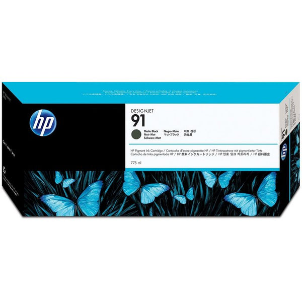 HP INK C9464A No. 91 MATTE BLACK - 775ml*