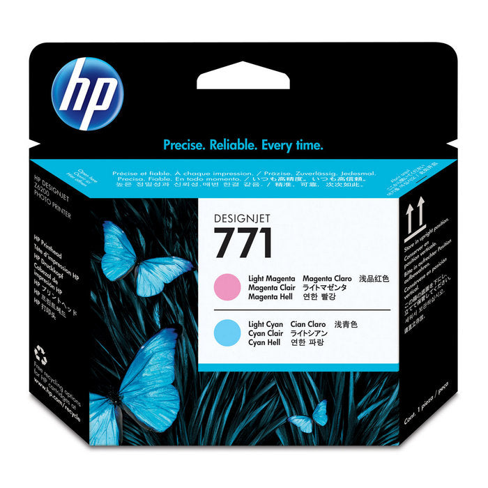 HP PRINTHEAD CE019A No. 771 LIGHT CYAN & LIGHT MAGENTA*