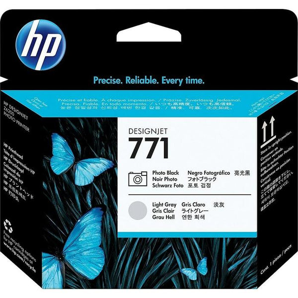HP PRINTHEAD CE020A No. 771 PHOTO BLACK & LIGHT Gray*