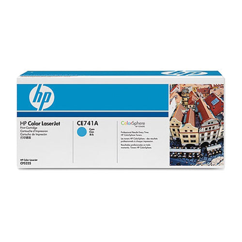 HP TONER CE741A CYAN - 7300pagini*