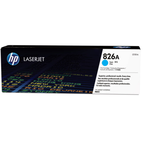 HP TONER CF311A No. 826A CYAN - 31500pagini*