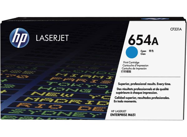 HP TONER CF331A No. 654A CYAN - 16500pagini*
