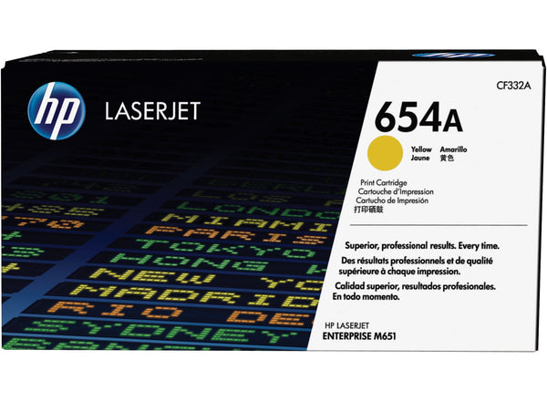 HP TONER CF332A No. 654A YELLOW - 16500pagini*