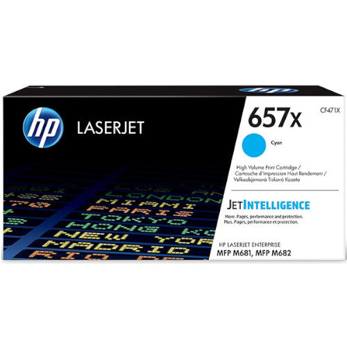 HP TONER CF471X No. 657X CYAN - 23000pagini*